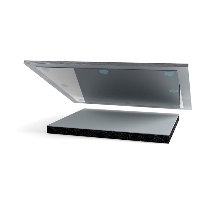 STXR ROF slide bearing for structural support, featuring laminated pad construction and low-friction sliding surface.